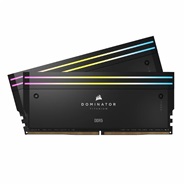 رم کامپیوتر DDR5 دو کاناله 8000 مگاهرتز CL38 کورسیر Dominator Titanium RGB ظرفیت 48 گیگابایت